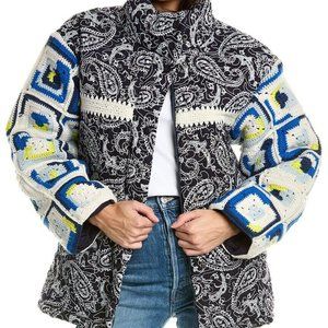 Sea New York Theodora Paisley Quilted Jacket- Size M- NWT- Retail $695- Sold Out